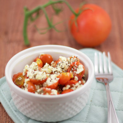 tomatoes and feta
