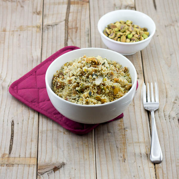 Pistachio and Fig Couscous