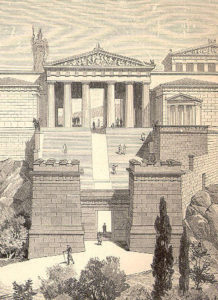 Propylaea drawing