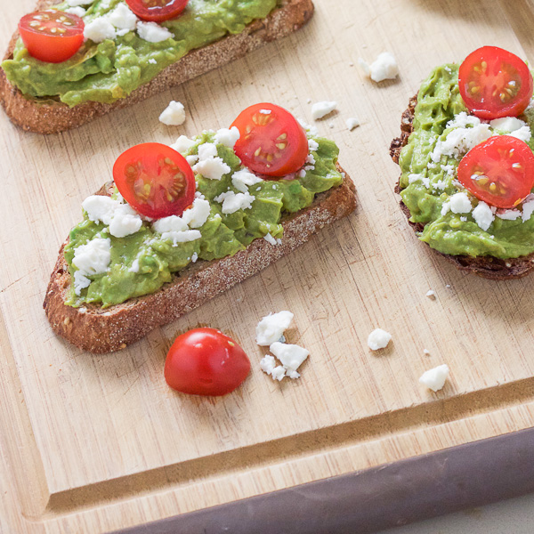 Avocado and feta Toast Recipe - make something delicious and healthy. The perfect mediterranean lifestyle food.