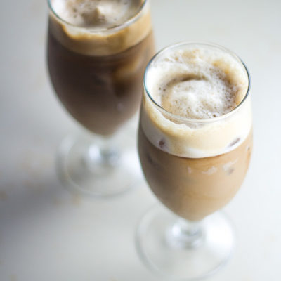 Greek Frappe | The delicious Greek iced coffee found during the summertime. This frappe recipe is easy to make and taste amazing!