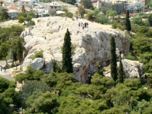 Areopagus | The hill where Greek god Ares was tried for muder