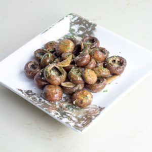 Sauteed Mushrooms with Lemon and Garlic is a perfect side dish. You can also use it as a zesty salad topper.