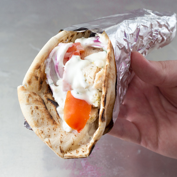 Greek Chicken Gyro